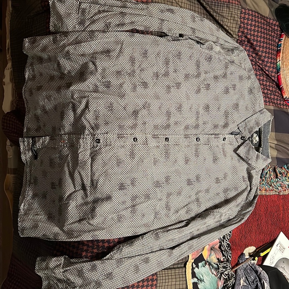 English Laundry Gradient Pattern Dress Shirt - Picture 1 of 3
